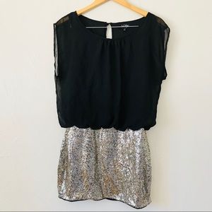 Sequin Mini Dress
